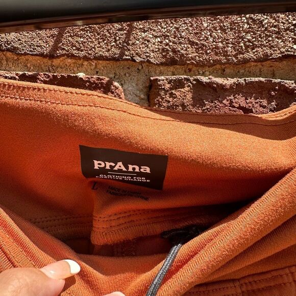 NWT$98 Prana Women's Elastic Waist Kahab Jogger Pull-on Hiking Pants Clay Large - Picture 4 of 8